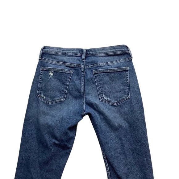 Silver Jeans Not Your Boyfriends Jeans Mid Rise Blue Denim Size W27/L27 - Picture 4 of 9